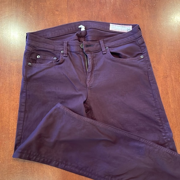 Rag & Bone size 29 Dre maroon jeans - Picture 1 of 12